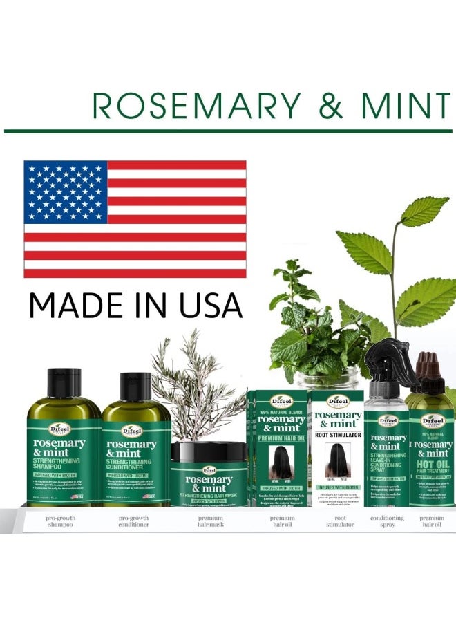 Rosemary And Mint Strengthening Hair Mask With Biotin 355Ml