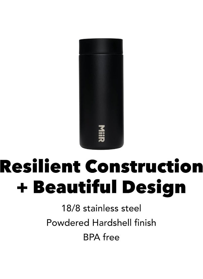 MiiR 360 Traveler, Stainless Steel Double-Wall Vacuum Insulated Tumbler - Leakproof 360 Lid for Easy Sipping on the Go; Perfect for Hot & Cold Drinks