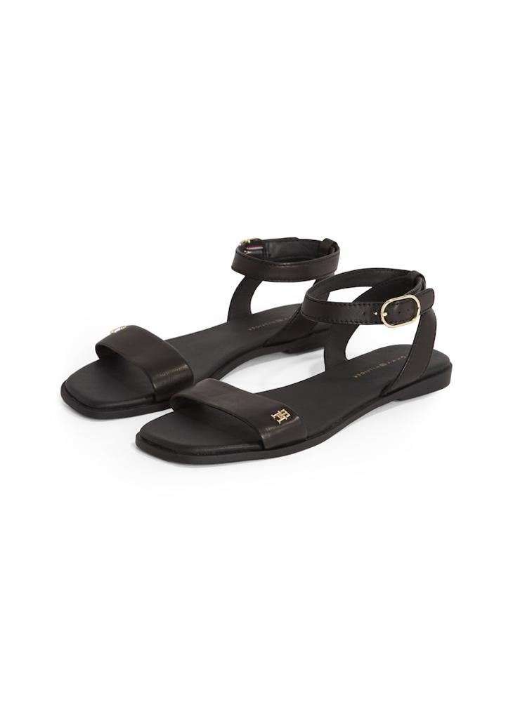 Ankle Strap Leather Sandals
