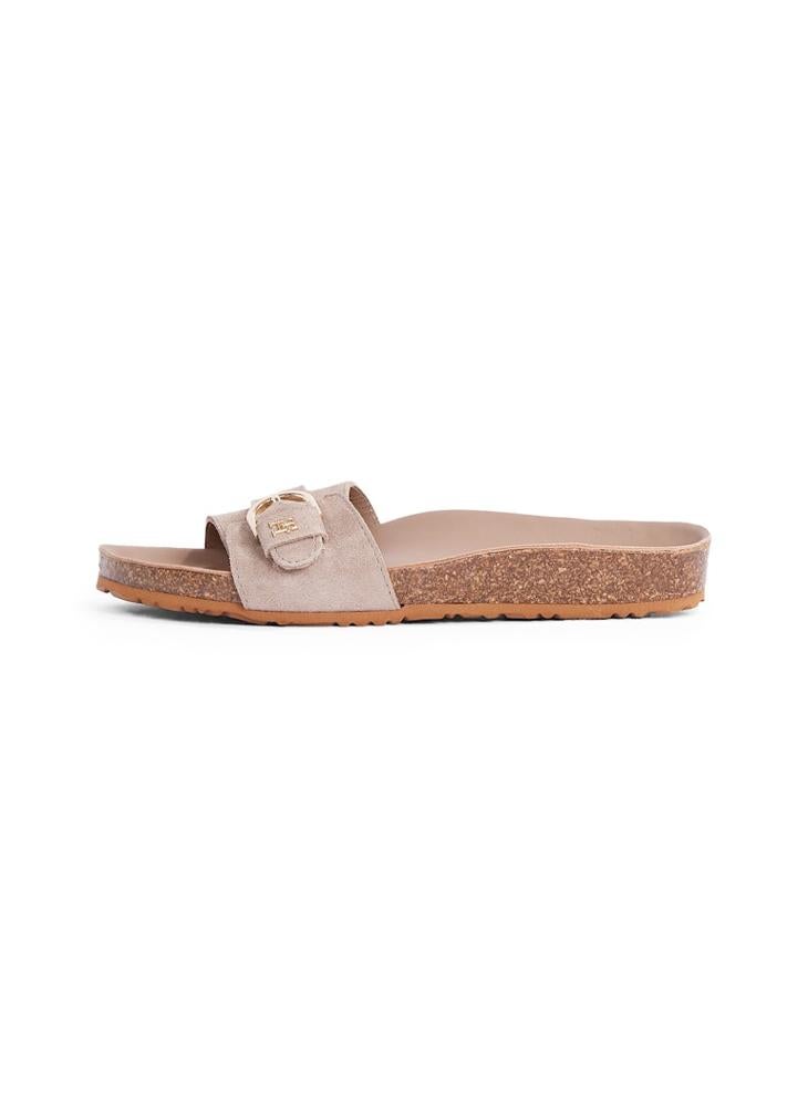 Soft Suede Adjustable Mule