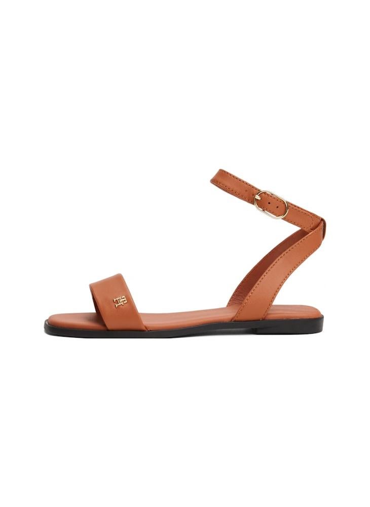 Ankle Strap Leather Sandals