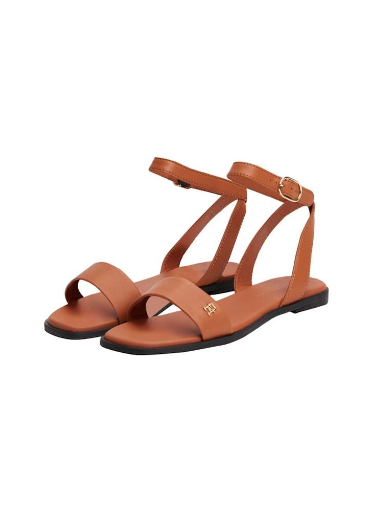 Ankle Strap Leather Sandals