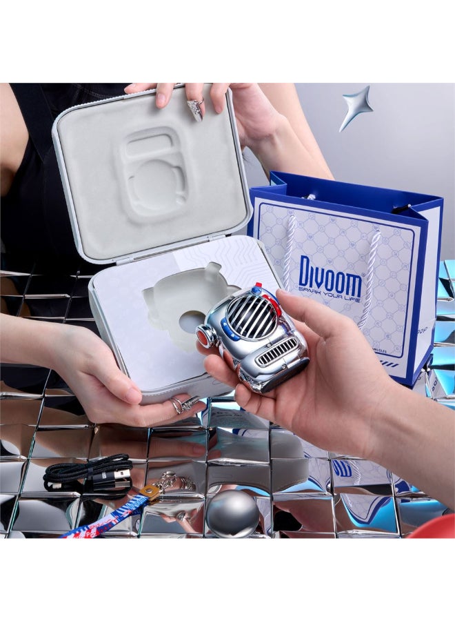 Divoom Spark-Pop Bluetooth Portable Speaker - Blue