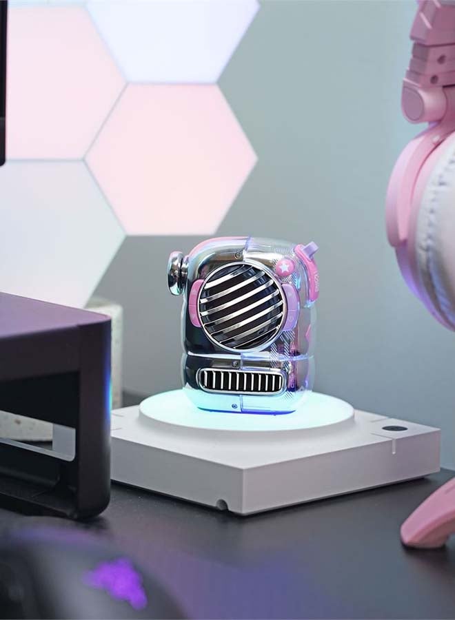 Divoom Spark-Pop Bluetooth Portable Speaker - Pink