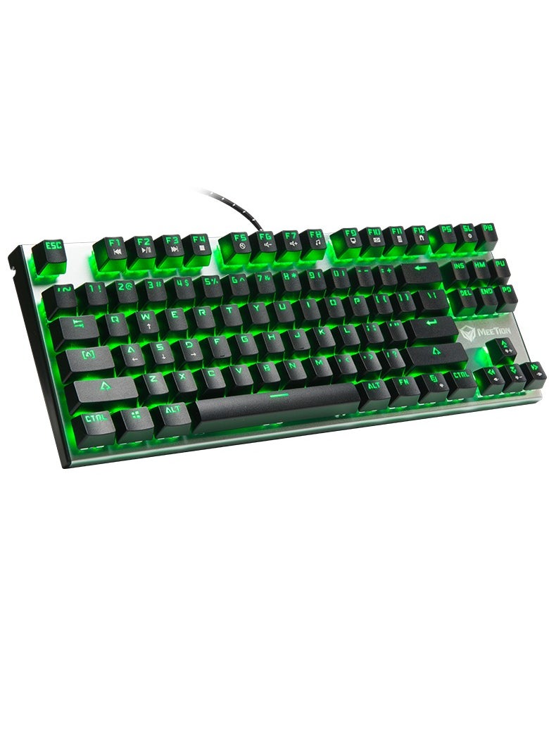 Meetion TKL RGB Backlit Multimedia Blue Switch Mechanical Gaming Keyboard MK04 And Lightweight Honeycomb Gaming Mouse GM015