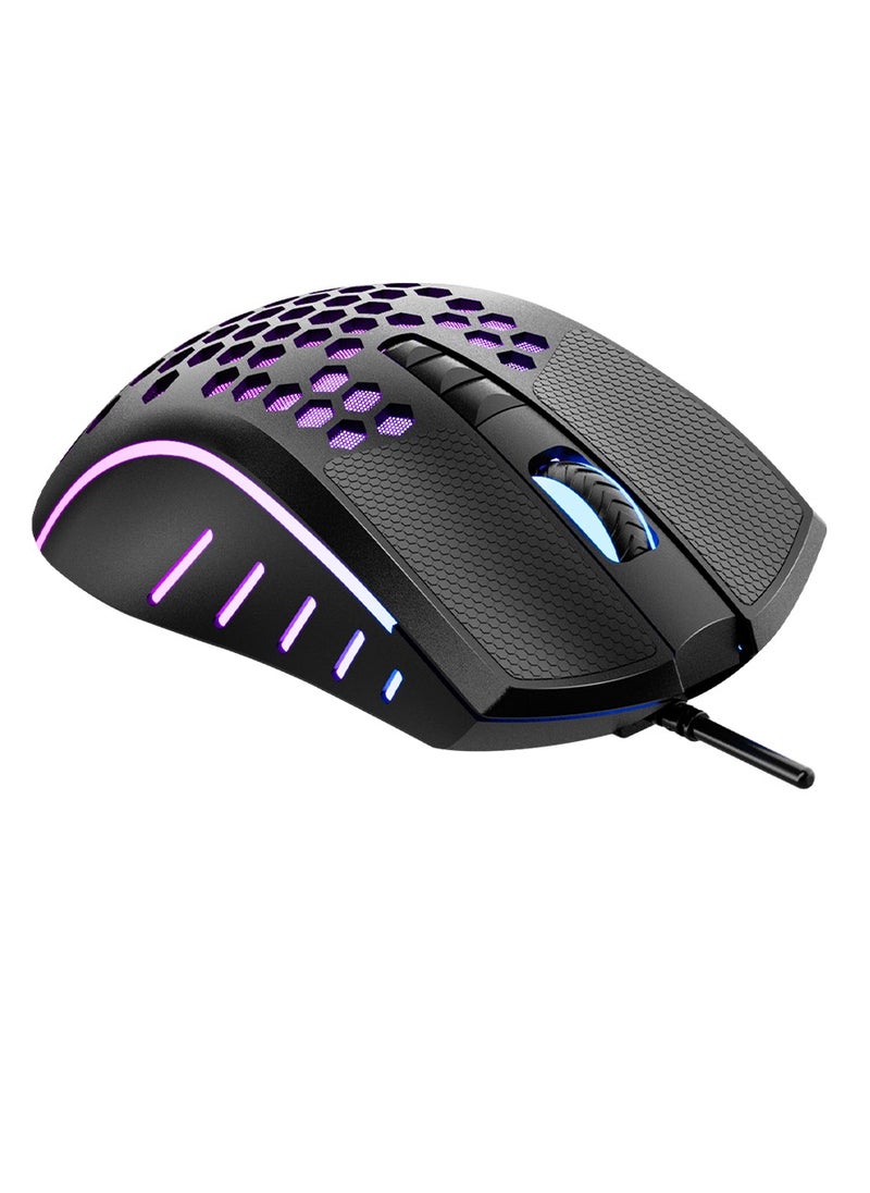 Meetion TKL RGB Backlit Multimedia Blue Switch Mechanical Gaming Keyboard MK04 And Lightweight Honeycomb Gaming Mouse GM015