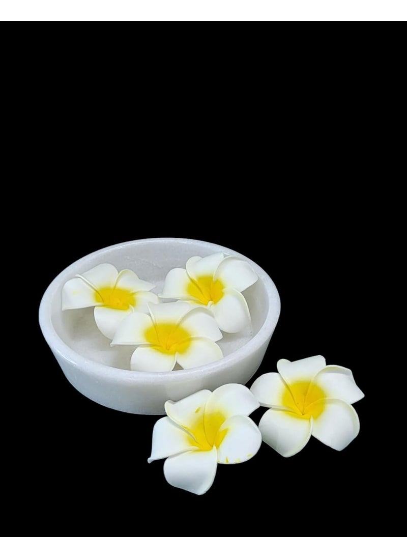 R&M RM 6inch Bowl Pot Tray Bird Bath Garden Home Decoration | Multi Purpose Bowl | Jewelry Organizing Bowl | Marble Tray | Marble Dish | Marble Candle Holder