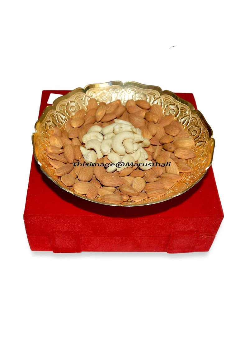 Indian Royal Silver & Gold Plated Bowl 1 Pieces with Box Packing for Gift