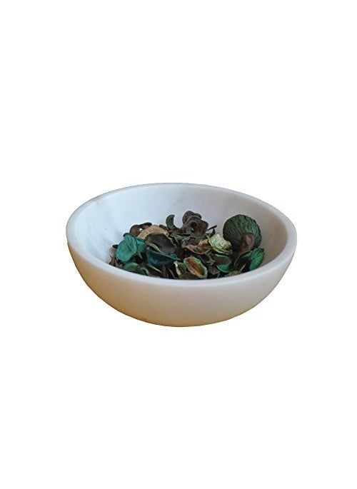 Pure Source India White Marvel Bowl (5 x 2 inch)