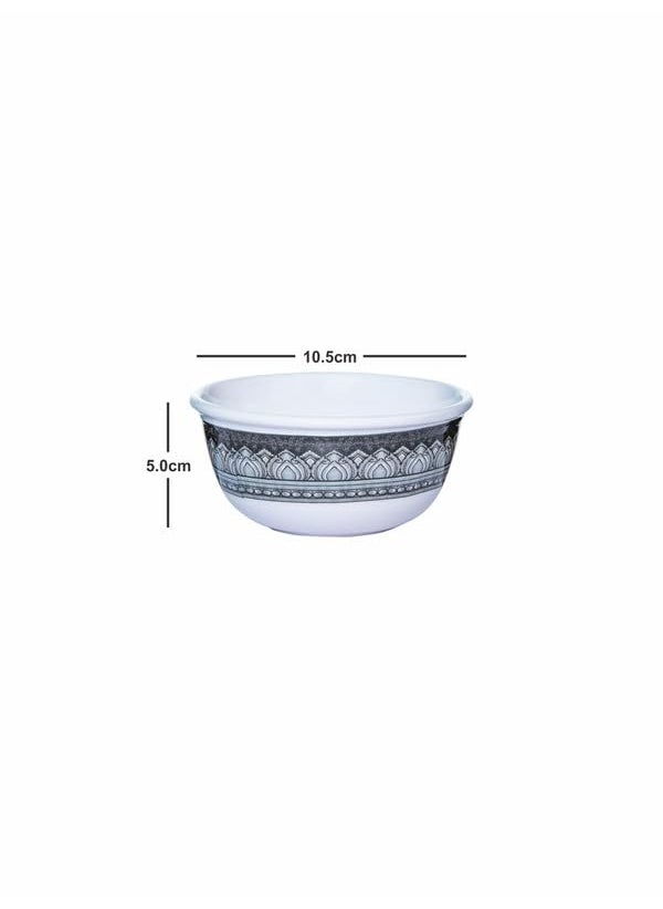 Servewell Veg Bowl Set 6 pc Urmi 10.5 cm - Antique