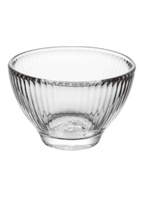 HOMIES Set of 6 Small Glass Bowls for Sauce Chutneys, Stackable for Salad, Curry, Dessert, Serving Glass Bowls 2.8 INCH