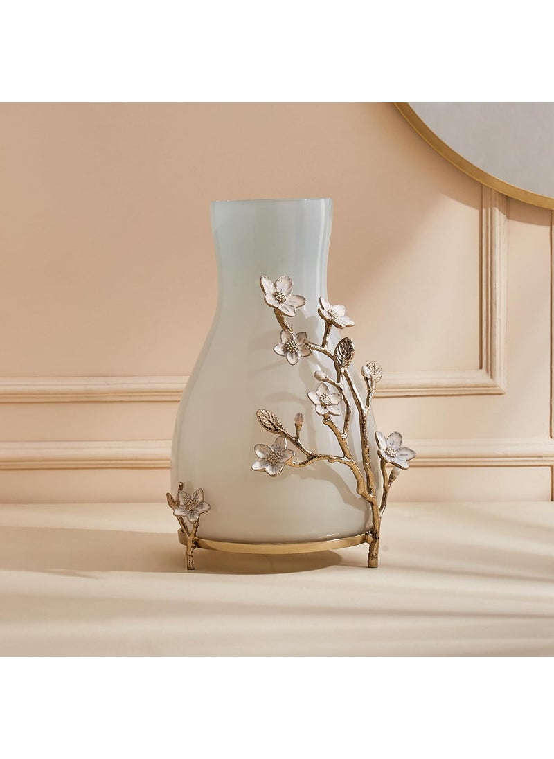 Home Centre Eternity Vivere Glass Floral Vase