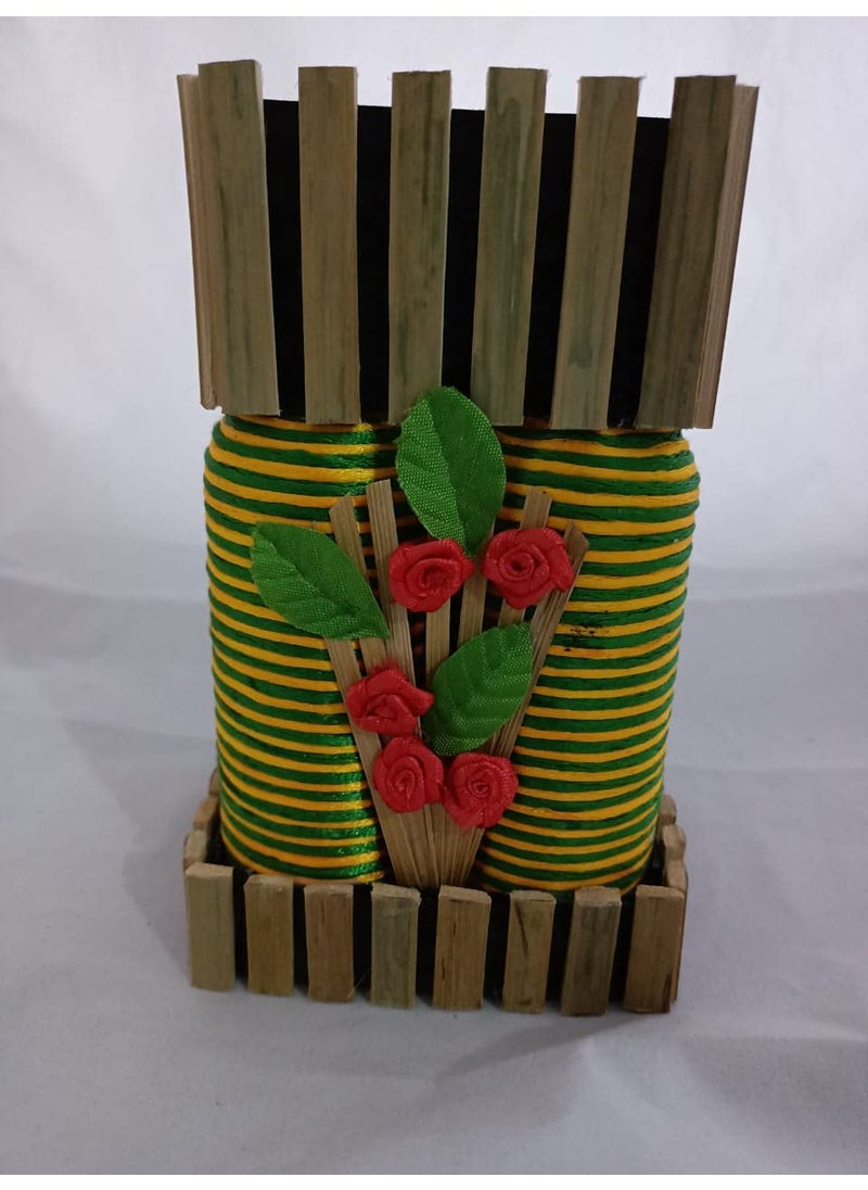 Bamboo Vase for Home Decor | Bottle Craft