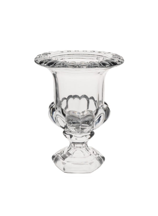 Glass Goblet  Elegant glass goblet, perfect for decorative use or special occasions