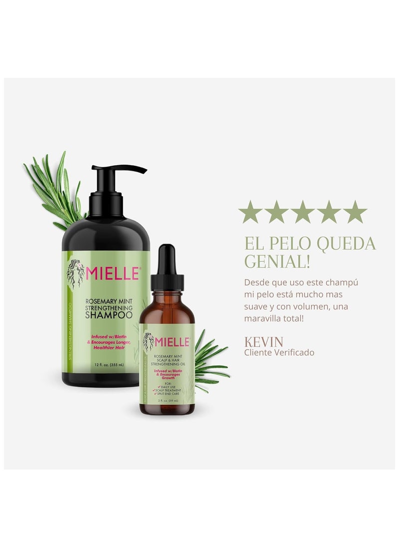 Mielle Organics Mielle/Rosemary Mint Strengthening/Shampoo/Scalp & Hair Strengthening Oil/Deal/Gift Set