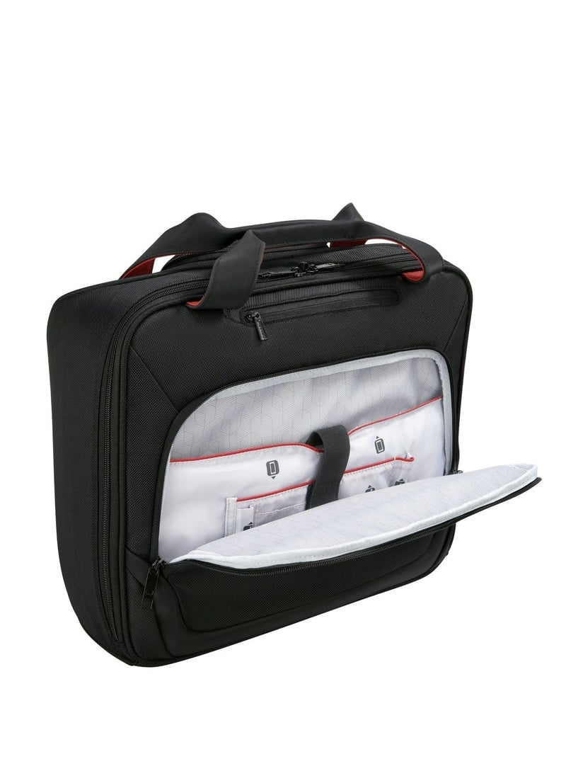 Parvis Plus 2 Wheel Laptop Cabin Trolley - Boardcase Black