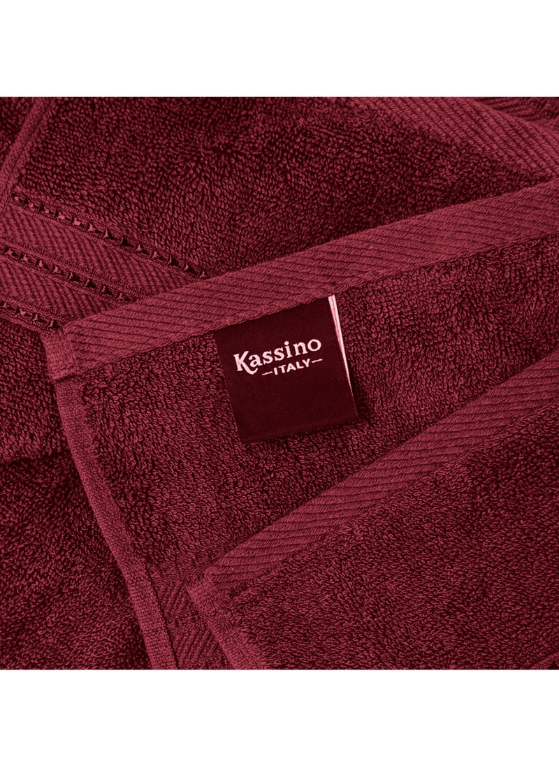 Kassino Premium Bath Towels Set - (2 Pack, 70x140 cm), 580 GSM Bath Towel,100% Combed Cotton, Soft & Quick-Dry Towels for Bathroom, Highly Absorbent, Double Stitched Hotel Quality Towels | Clarinet