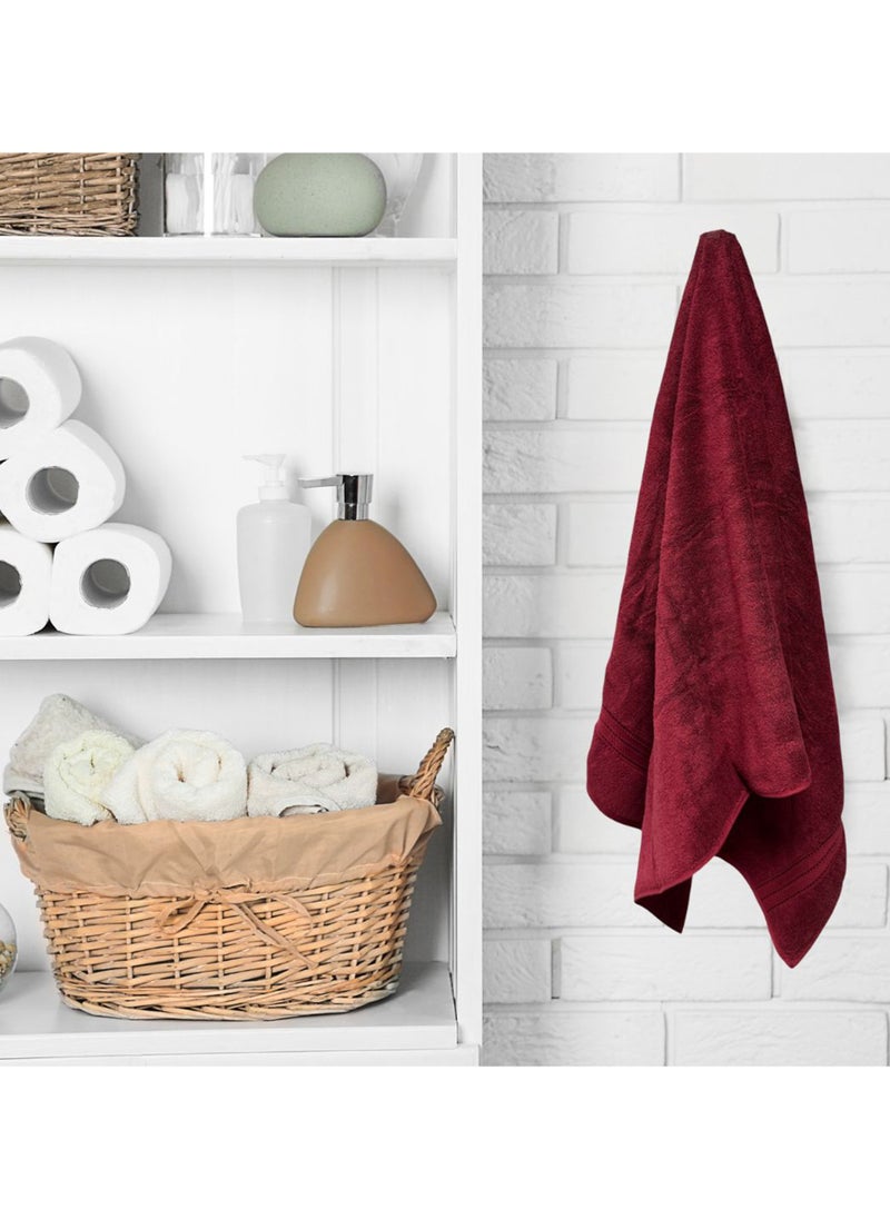 Kassino Premium Bath Towels Set - (2 Pack, 70x140 cm), 580 GSM Bath Towel,100% Combed Cotton, Soft & Quick-Dry Towels for Bathroom, Highly Absorbent, Double Stitched Hotel Quality Towels | Clarinet