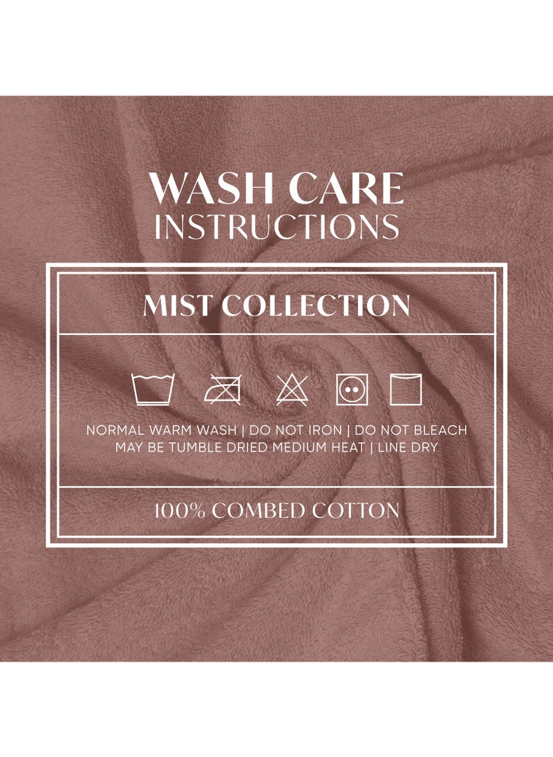 Kassino Premium Bath Towels Set - (4 Pack, 70x140 cm), 580 GSM Bath Towel,100% Combed Cotton, Soft & Quick-Dry Towel for Bathroom, Highly Absorbent, Double Stitched Hotel Quality Towels | Evening Sand