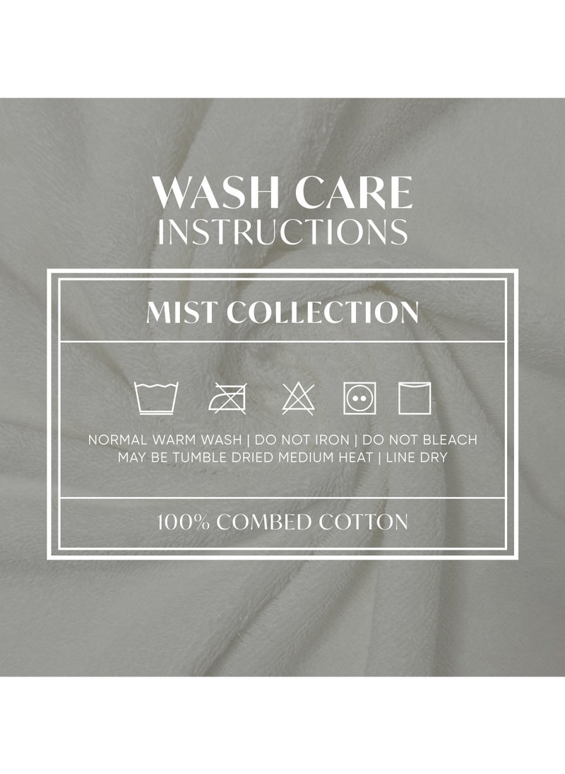 Kassino Premium Bath Towels Set - (4 Pack, 70x140 cm), 580 GSM Bath Towel,100% Combed Cotton, Soft & Quick-Dry Towels for Bathroom, Highly Absorbent, Double Stitched Hotel Quality Towels | Ivory