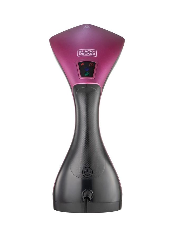 Renewed - Portable Digital Handheld Garment Steamer 1600 W HSTD1600-B5 Black/Purple