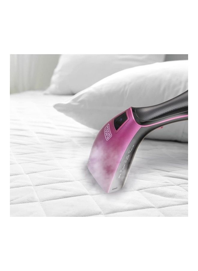 Renewed - Portable Digital Handheld Garment Steamer 1600 W HSTD1600-B5 Black/Purple