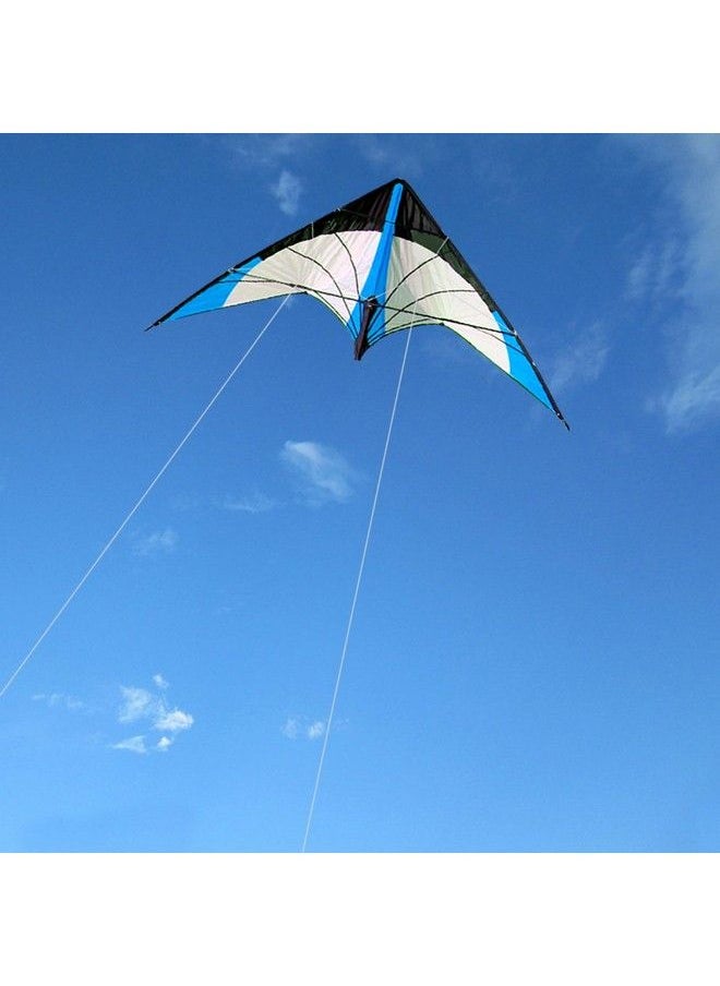 Upgrade Star Rhyme 48 Inch Dual Line Stunt Kite For Kids And Adults Outdoor Sports Beach And Fun Sport Kite Handle Line And Bag Included