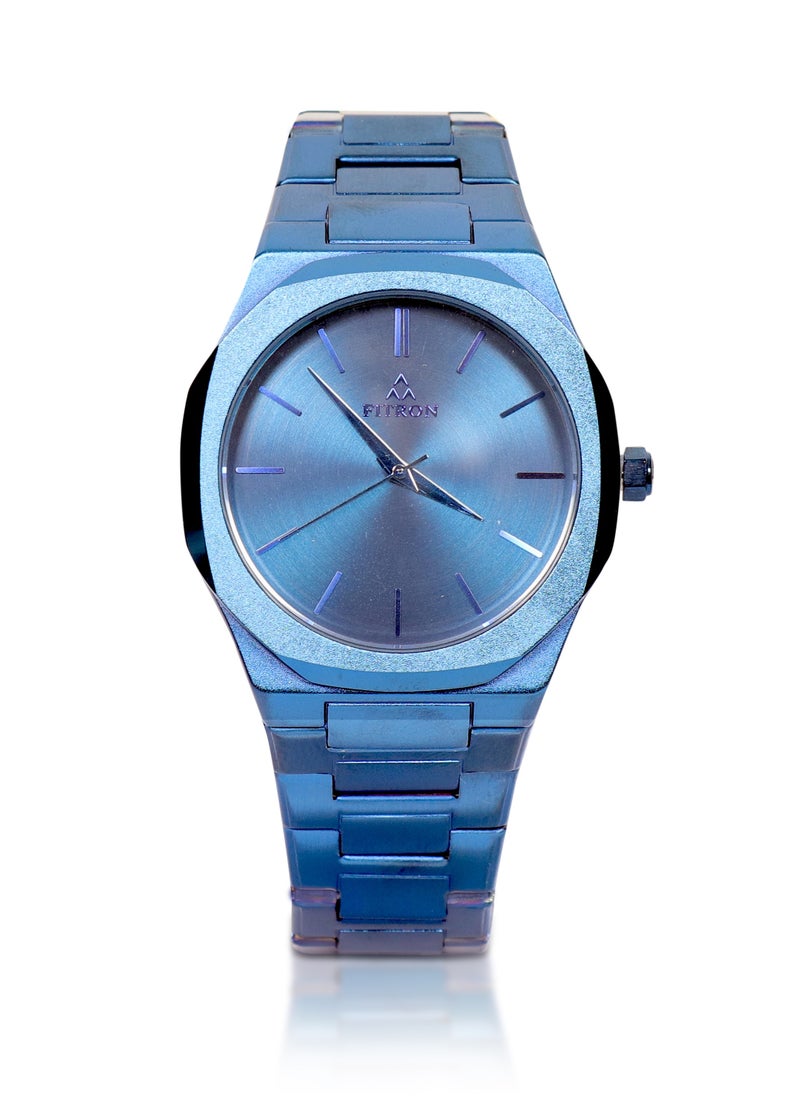 Men's Full Blue Wrist Watch
