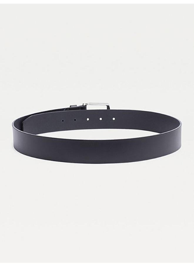 Logo Denton Flag Leather Belt