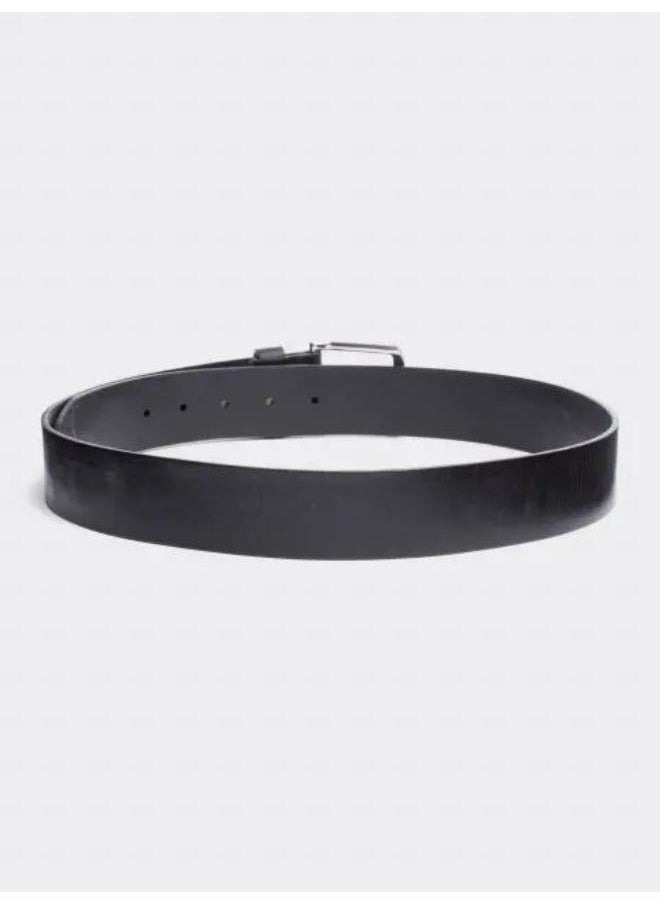 Logo Denton Flag Leather Belt
