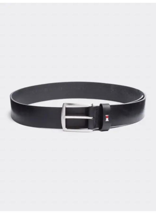 Logo Denton Flag Leather Belt