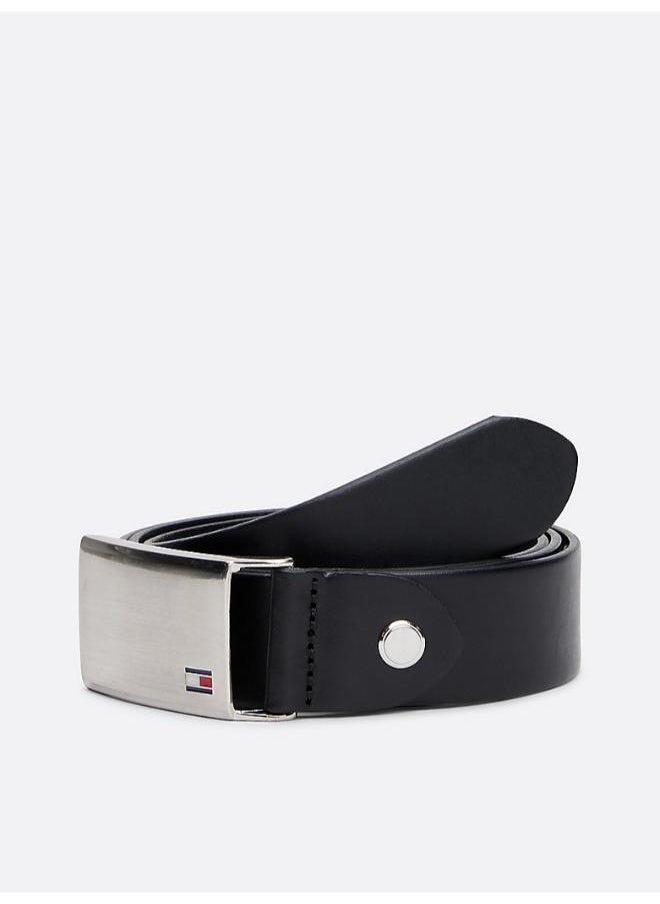 Logo Adjustable Plaque Belt