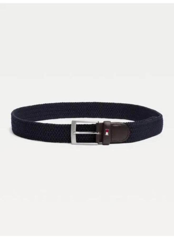 Adan Tonal Braided Elastic Webbing Belt