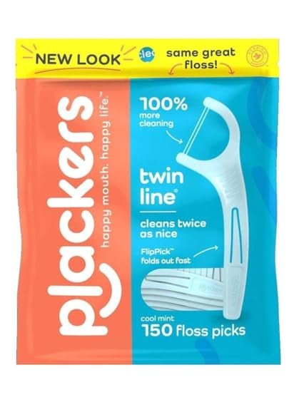 Plackers TwinLine Flossers for Dental Professionals