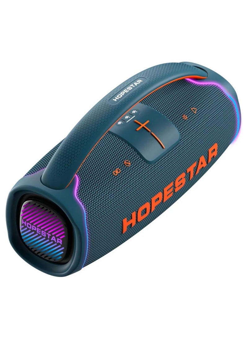 A65 300W Portable Bluetooth Speaker – Big Bass, Karaoke Mic, IPX6 Waterproof, 30000mAh Battery, TWS Stereo, LED Lights & Handle – Perfect for Parties, Camping, and Outdoor Adventures