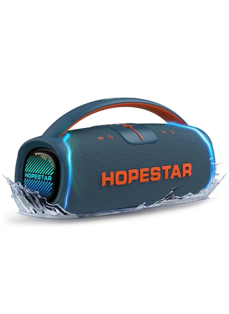 A65 300W Portable Bluetooth Speaker – Big Bass, Karaoke Mic, IPX6 Waterproof, 30000mAh Battery, TWS Stereo, LED Lights & Handle – Perfect for Parties, Camping, and Outdoor Adventures