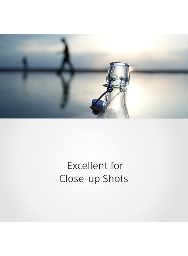 E Mount FE 50 mm F1.4 GM Full Frame Lens (SEL50F14GM) | Lightweight & Compact | Beautiful Bokeh | Extraordinary Resolution Black