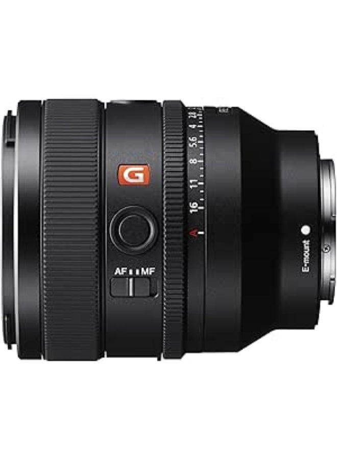 E Mount FE 50 mm F1.4 GM Full Frame Lens (SEL50F14GM) | Lightweight & Compact | Beautiful Bokeh | Extraordinary Resolution Black