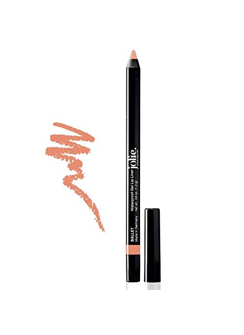 Jolie Glide-On Lip Pencil Long-Lasting, Waterproof Gel Lip Liner (Ballet)