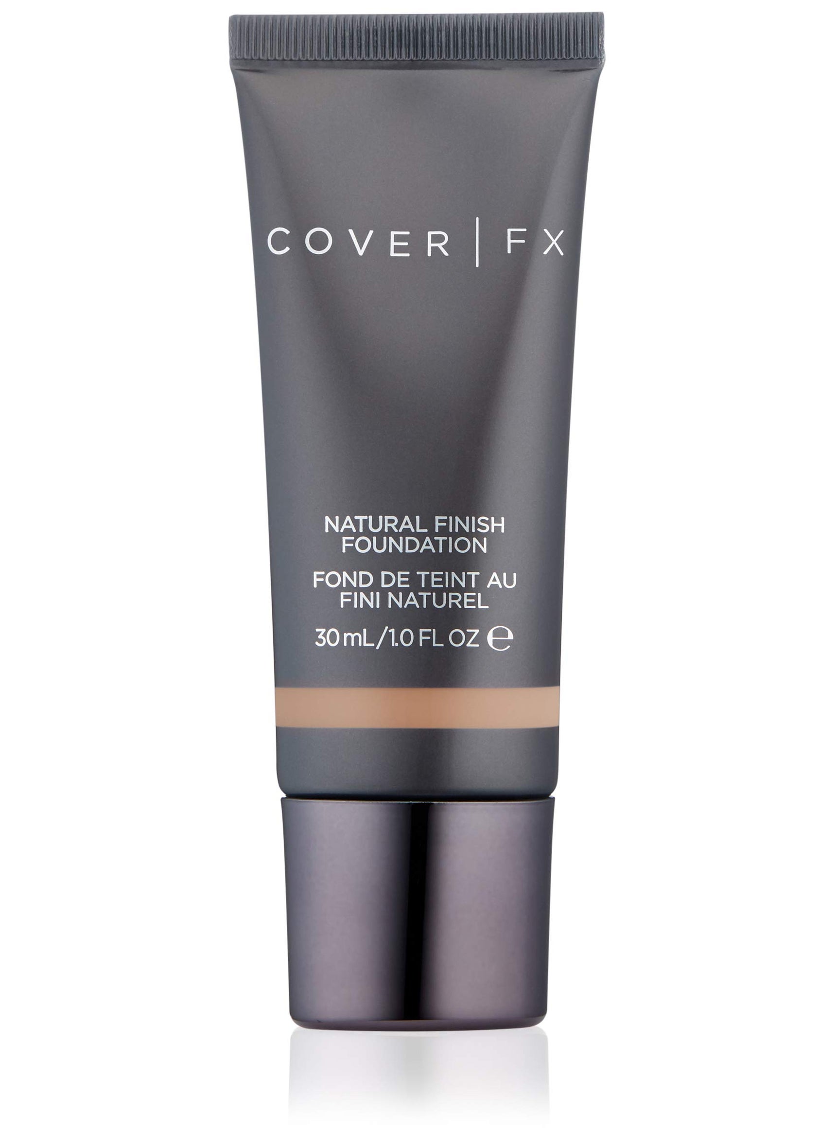 Cover FX Natural Finish Foundation: Water-based Foundation that Delivers 12-hour Coverage and Natural, Second-Skin Finish with Powerful Antioxidant Protection - G80, 1 Fl Oz