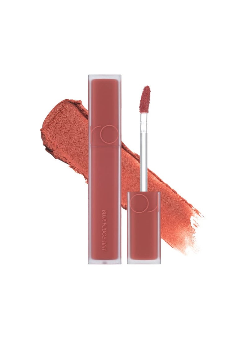 rom&nd BLUR FUDGE TINT | matte lipstick| light weight| cream type| super stay| k-beauty| highly pigment|moisturizing,0.17oz (01 POMELOCO)