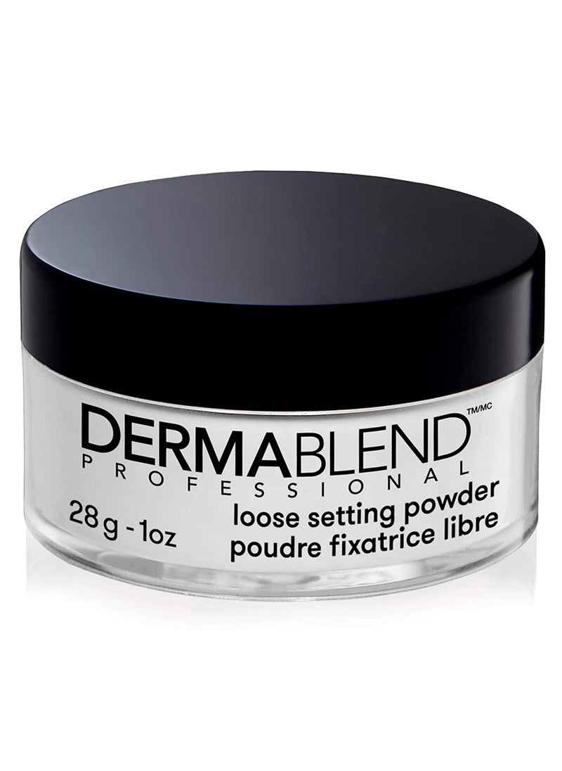 Dermablend Loose Setting Powder, Face Powder Makeup & Finishing Powder, Mattifying Finish and Shine Control
