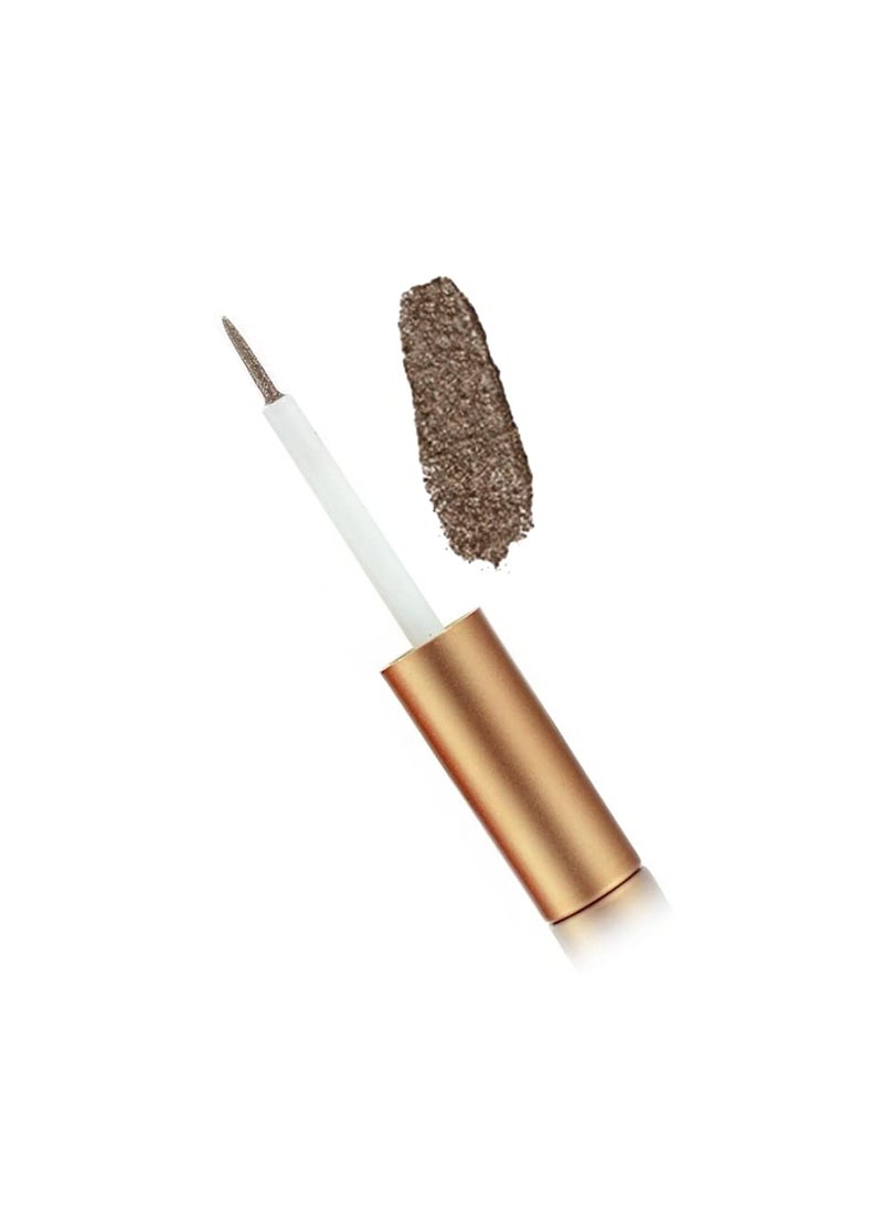 EPILYNX Hypoallergenic Eyeliner, Glitter Liquid Eyeliner I Gluten Free and Vegan for Sensitive Skin (14: Dark Brown) by Dr. Liia
