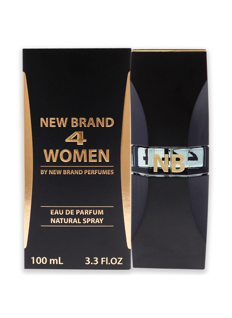 New Brand Perfumes 4 Women EDP Spray Women 3.3 oz (sem numero)