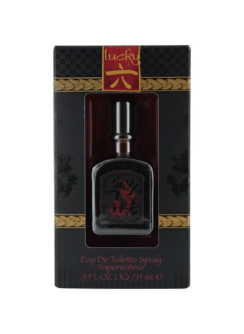 Liz Claiborne Lucky Number 6 Men Eau De Toilette Spray, 0.5 Ounce