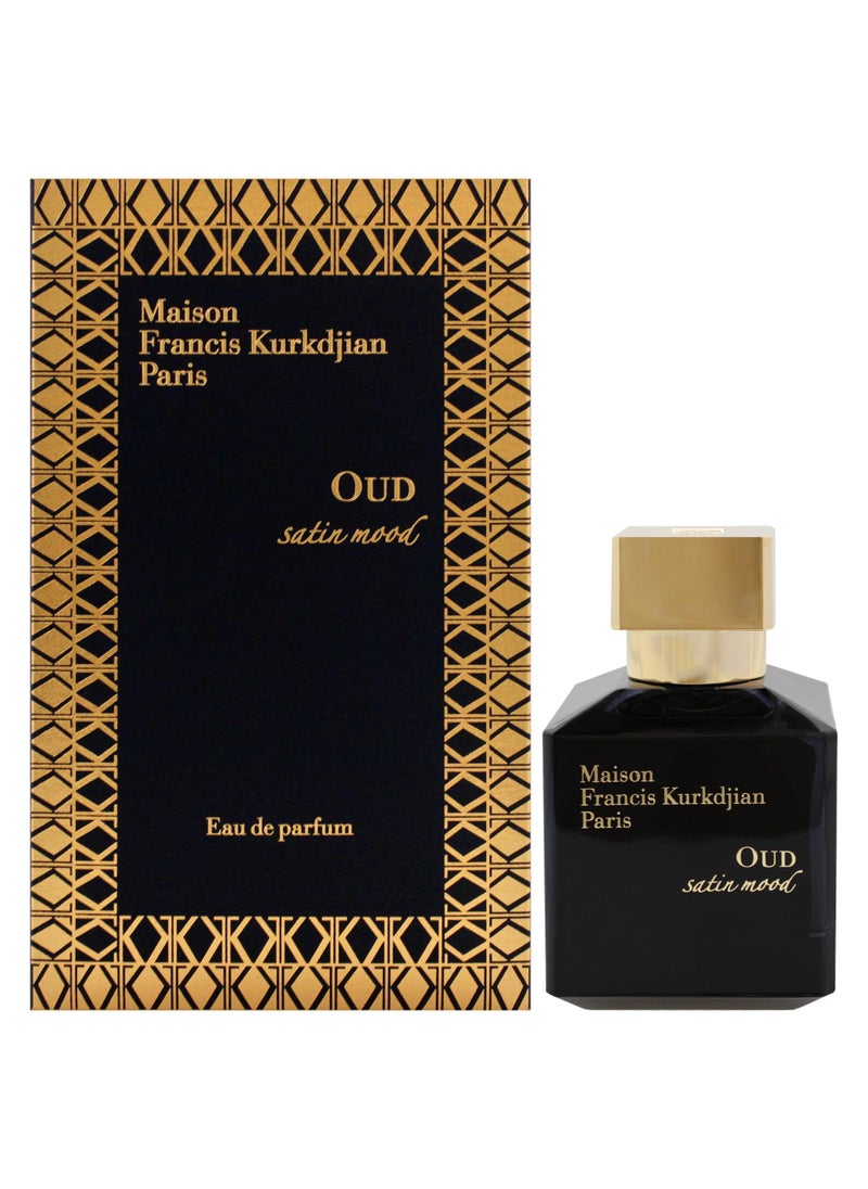 Maison Francis Kurkdjian Oud Satin Mood Eau De Parfum Spray, Vanilla Scented Amber Accord, 2.4 Fl Oz