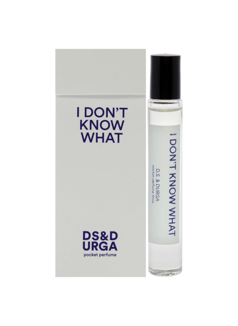 DS & Durga D.S. & Durga I Dont Know What Pocket Perfume for Unisex - 0.3 oz Perfume Spray