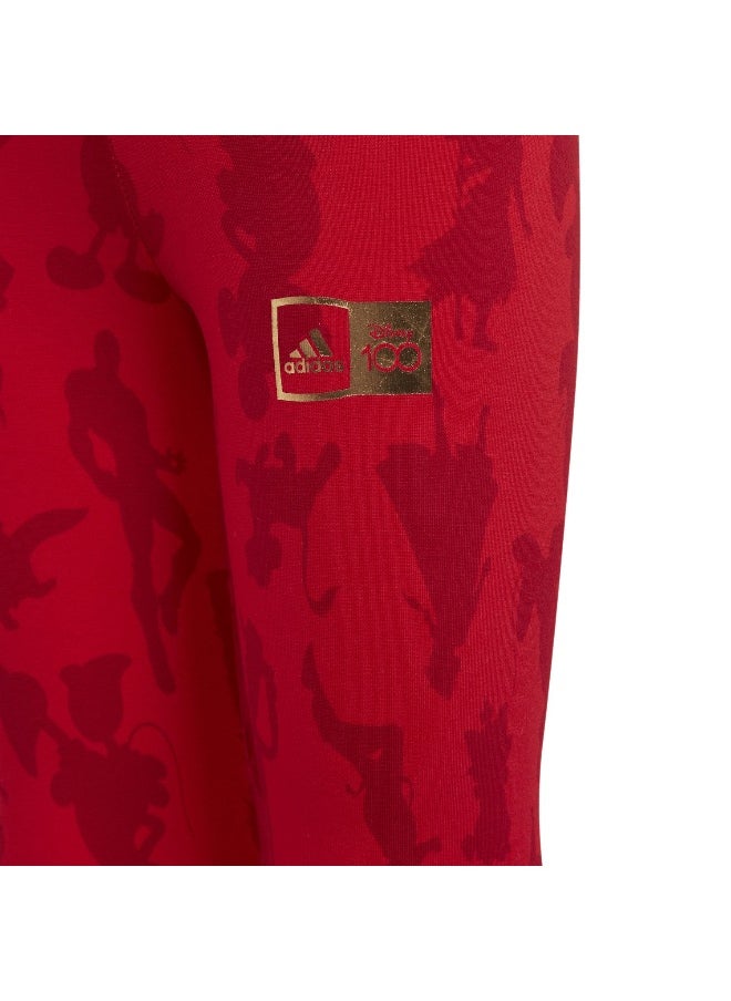 adidas Lk Dy 100 Leg Red Training Tights 1824