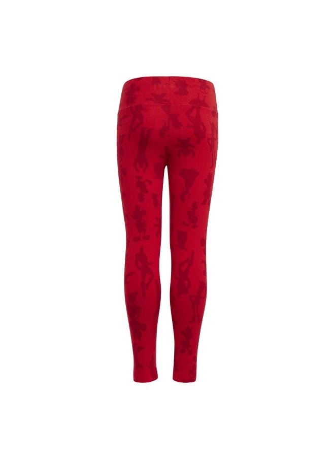 adidas Lk Dy 100 Leg Red Training Tights 1824