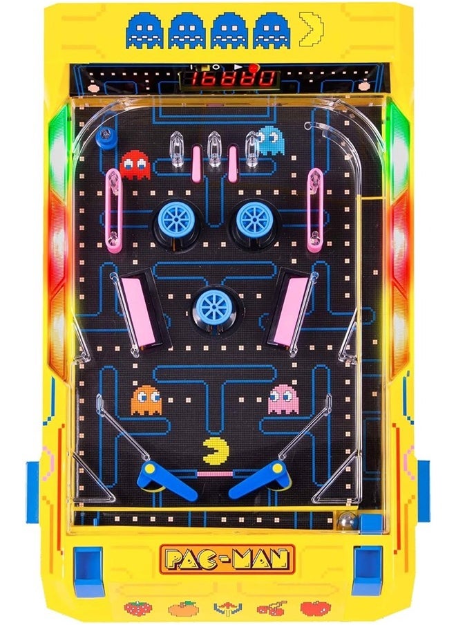 Merchant Ambassador Electronic Arcade Pinball Pac-Man Edition Desktop Game